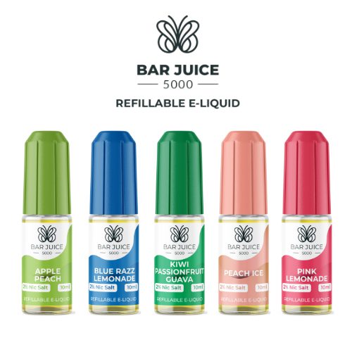 Bar Juice 5000 Nic Salt Eliquid 10ml (7948197691604)