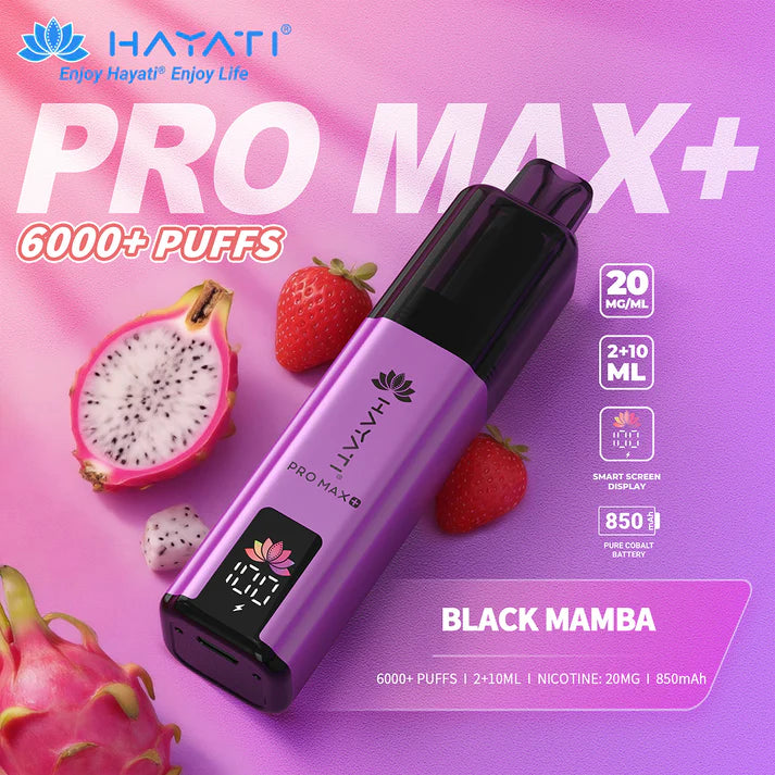 HAYATI PRO MAX+ 6000 PUFFS VAPE KIT