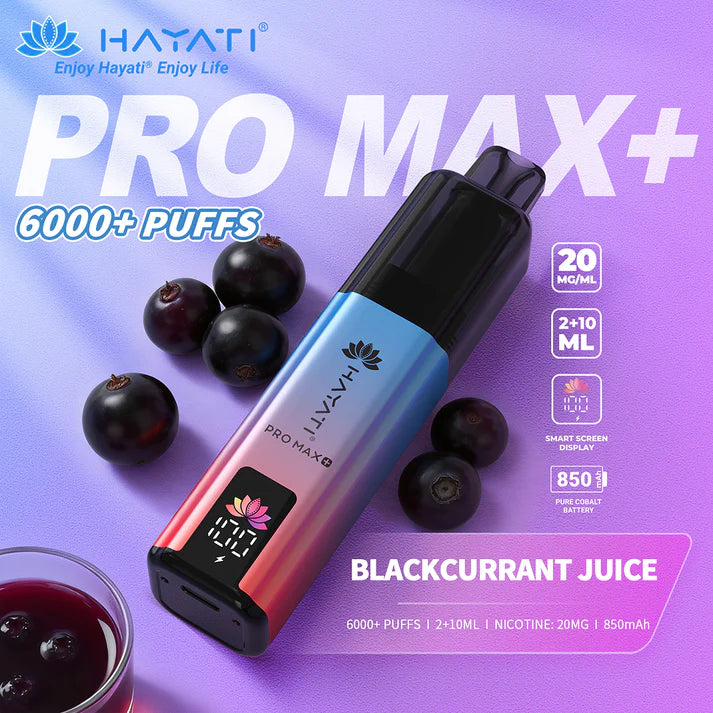 HAYATI PRO MAX+ 6000 PUFFS VAPE KIT
