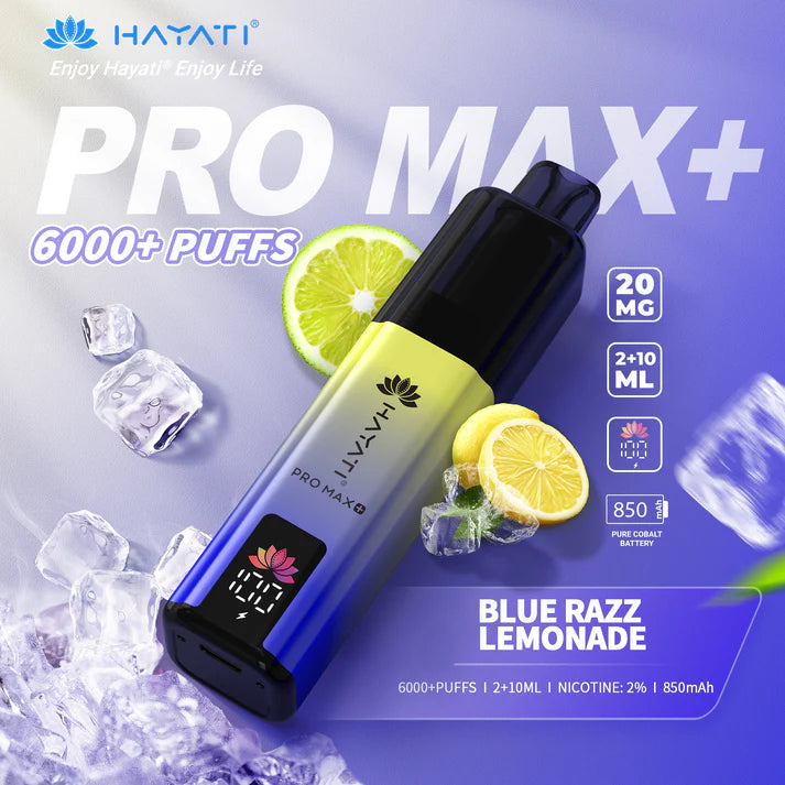 HAYATI PRO MAX+ 6000 PUFFS VAPE KIT