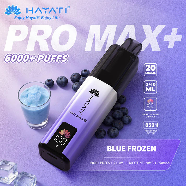 HAYATI PRO MAX+ 6000 PUFFS VAPE KIT