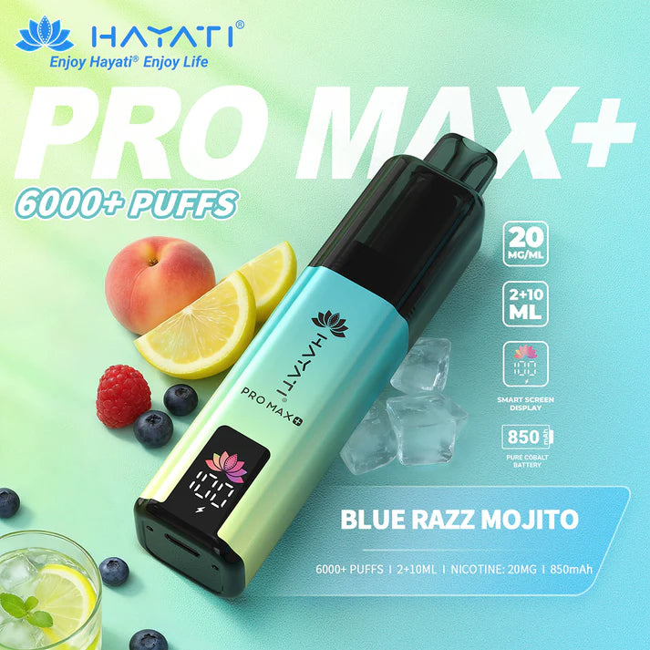 HAYATI PRO MAX+ 6000 PUFFS VAPE KIT