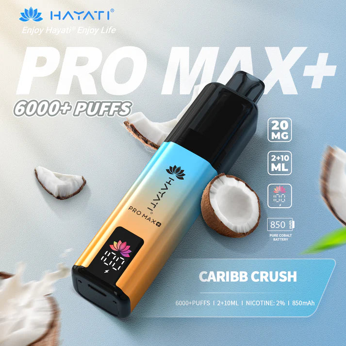 HAYATI PRO MAX+ 6000 PUFFS VAPE KIT