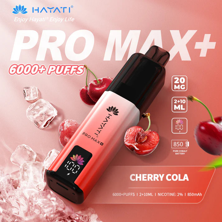 HAYATI PRO MAX+ 6000 PUFFS VAPE KIT