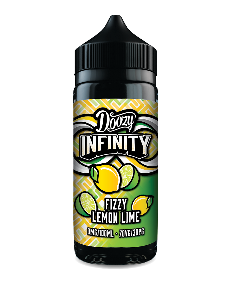 Doozy Infinity Fizzy Lemon Lime 100ml E-Liquid Shortfill 70/30