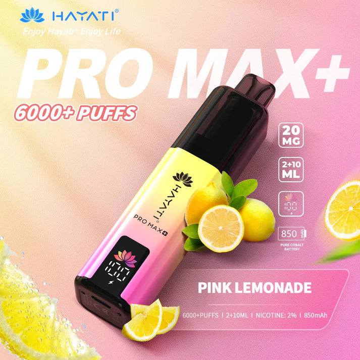 HAYATI PRO MAX+ 6000 PUFFS VAPE KIT
