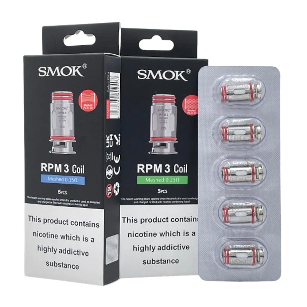 Smok RPM 3 Coils (for the RPM 5 Kit) (7633628790996)