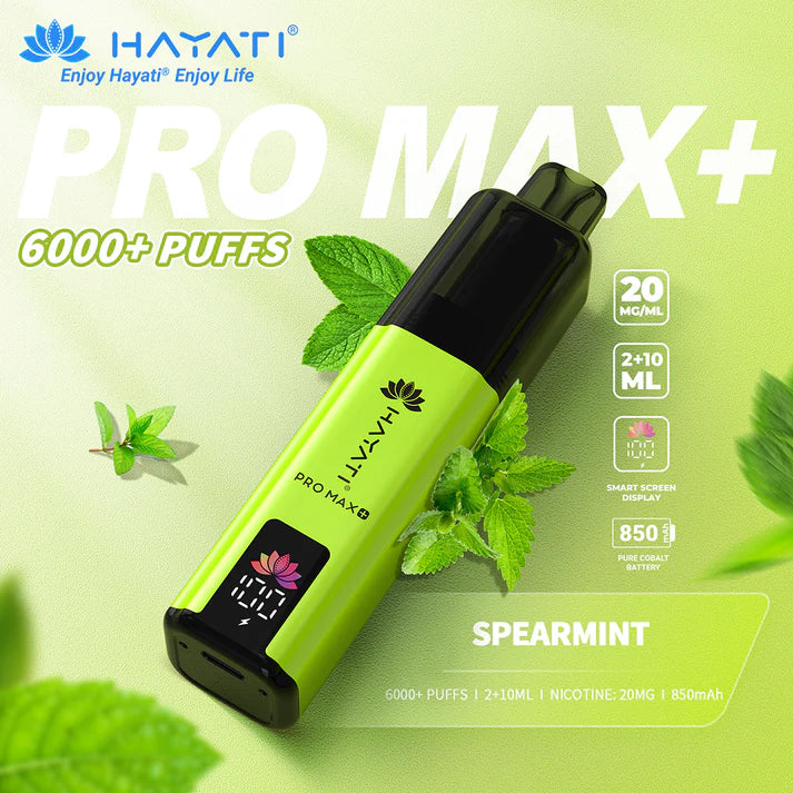 HAYATI PRO MAX+ 6000 PUFFS VAPE KIT