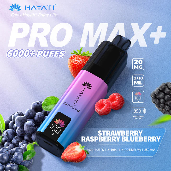 HAYATI PRO MAX+ 6000 PUFFS VAPE KIT
