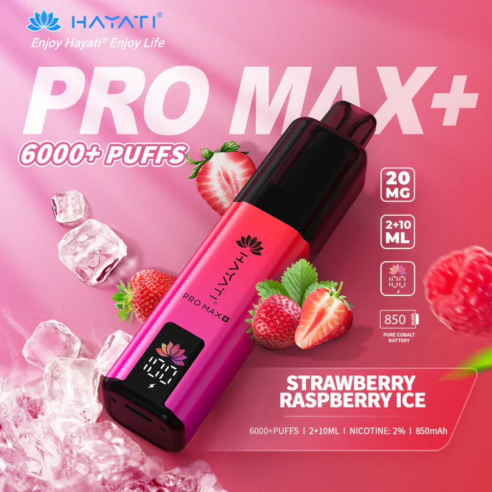 HAYATI PRO MAX+ 6000 PUFFS VAPE KIT
