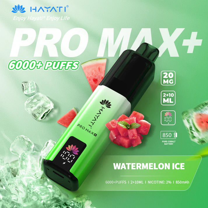HAYATI PRO MAX+ 6000 PUFFS VAPE KIT