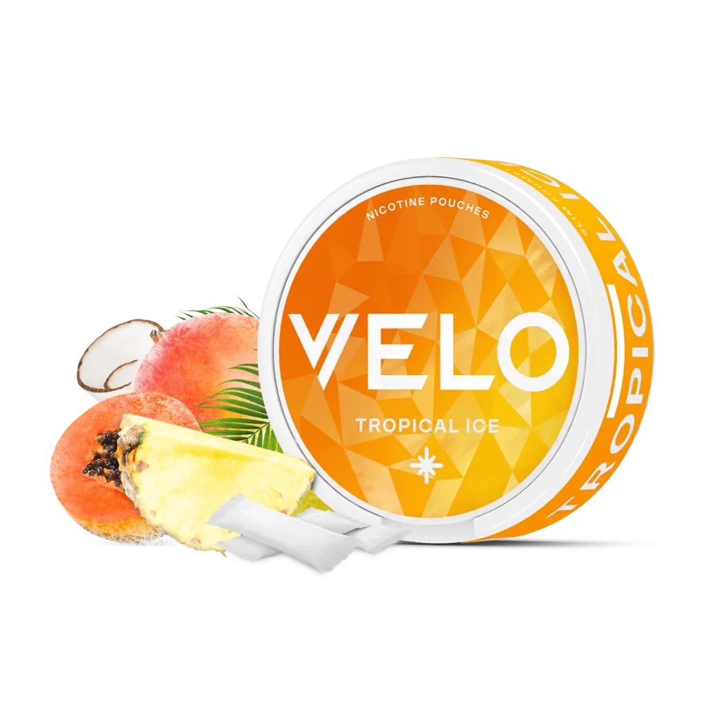 Velo Tropical Ice Velo Nicotine Pouches