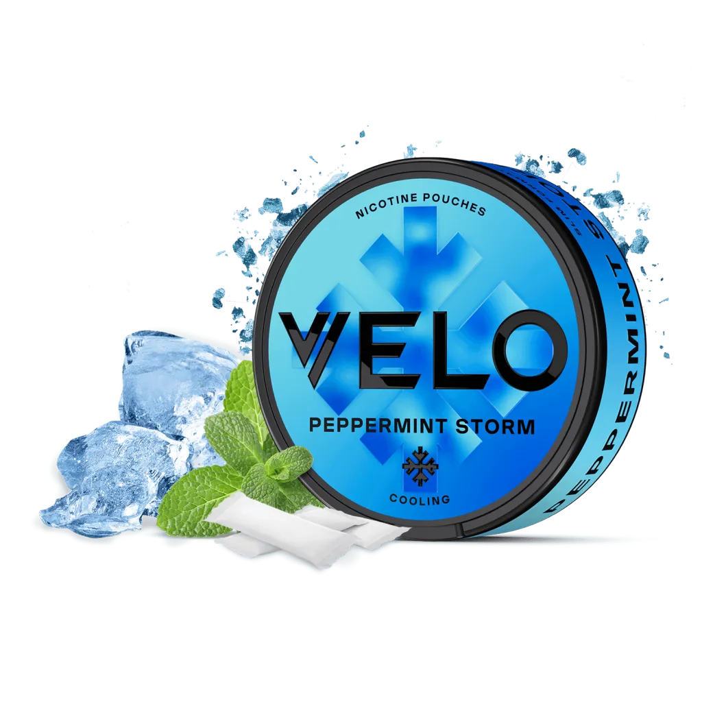 Velo Peppermint Storm Velo Nicotine Pouches