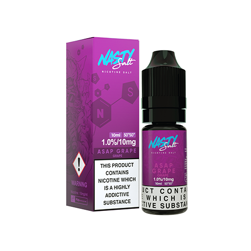 Nasty Juice ASAP Grape 10ml Nic salt (6938647363777)