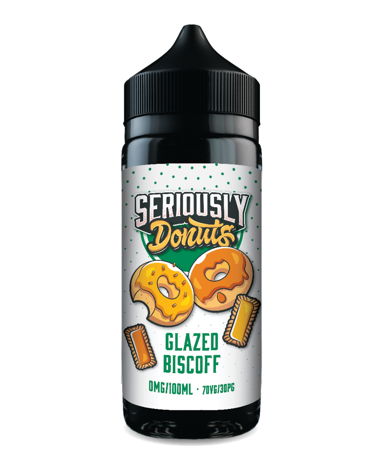 Seriously Donuts Glazed Biscoff 100ml Shortfill (7534244790484)