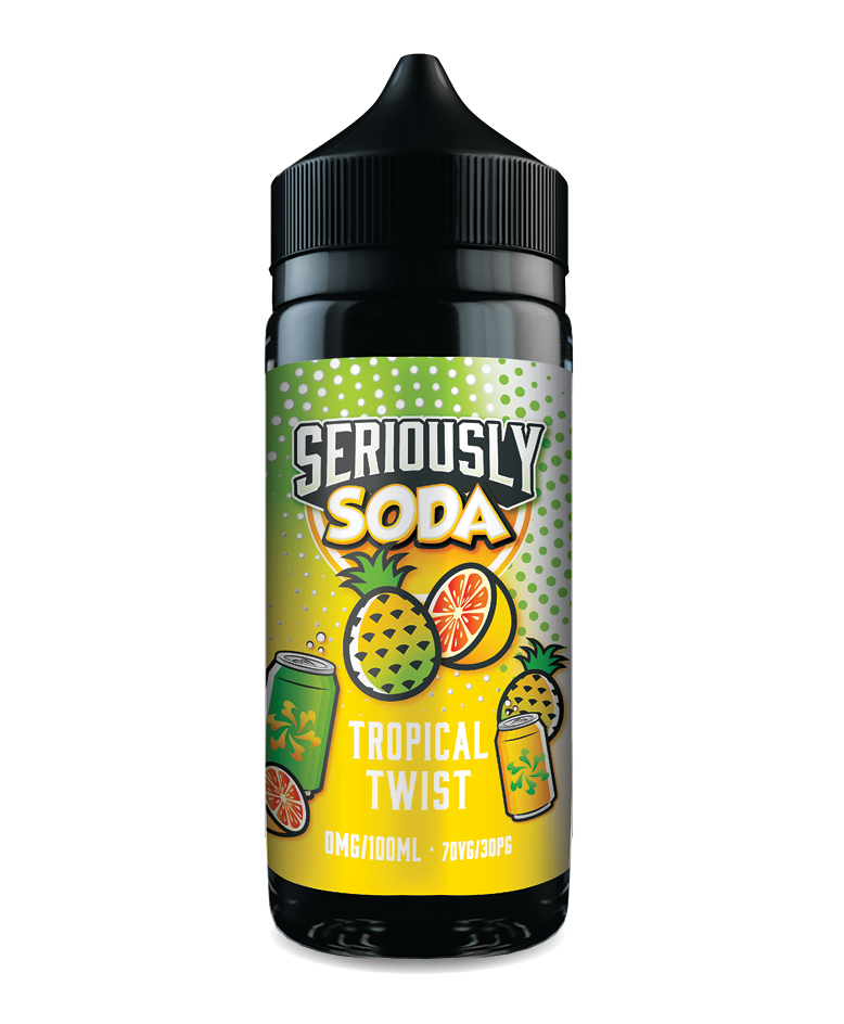 Seriously Soda Tropical Twist 100ml Shortfill (7621708251348)