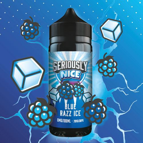 Seriously Nice Blue Razz Ice 100ml Shortfill (6920674574529)