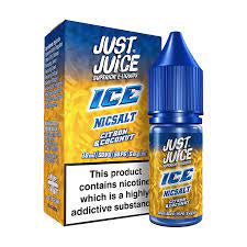 Just Juice Ice Citron and Coconut 10ml Nic Salt (7723520360660)