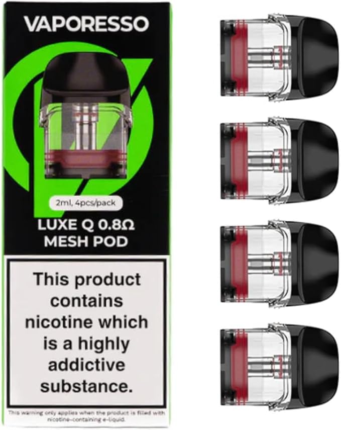 Vaporesso Luxe Q Replacement Pods - 4PK