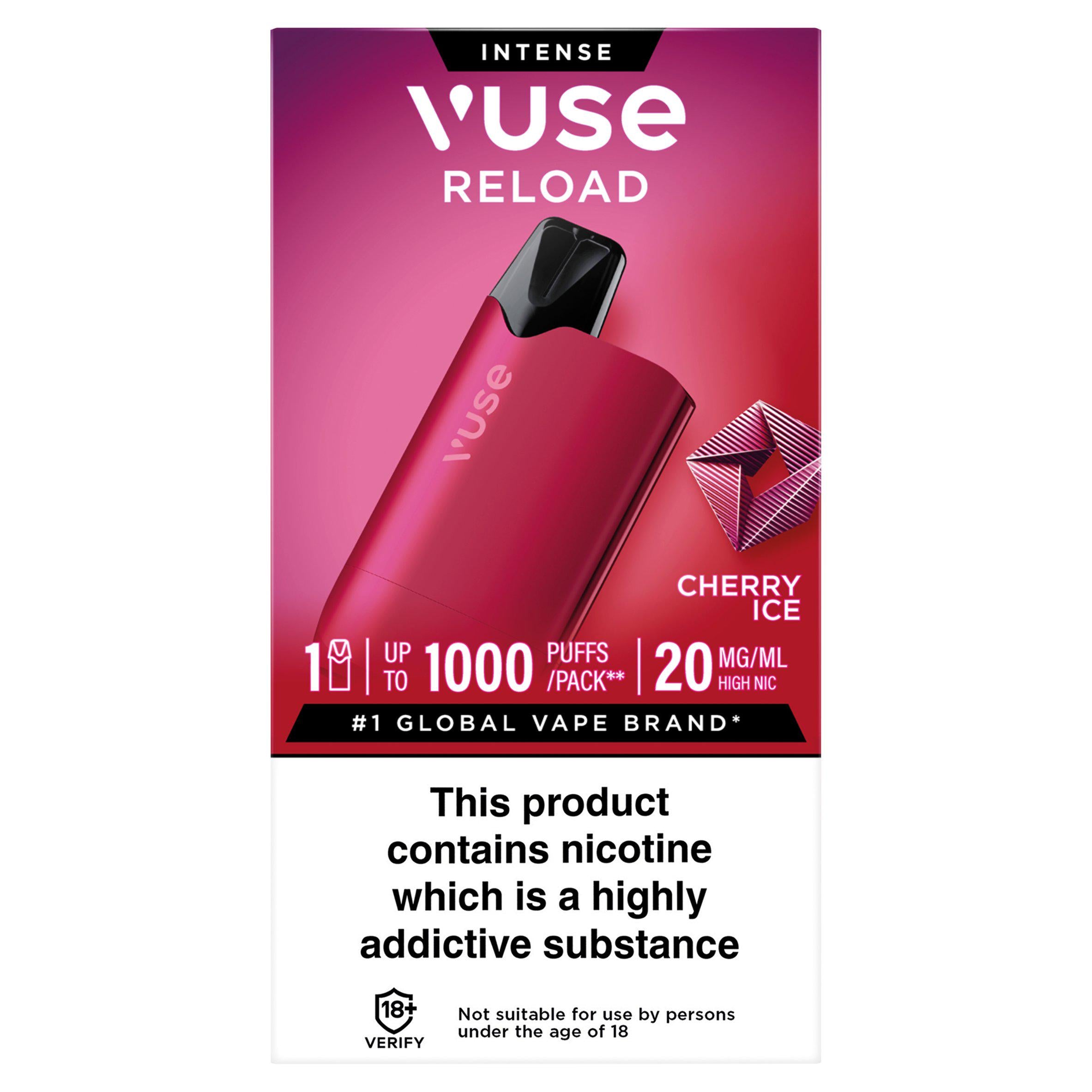 VUSE GO RELOAD VAPE KIT 1000 PUFFS