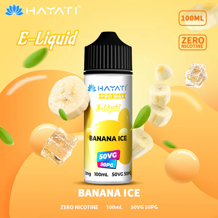 Hayati Pro Max 50/50 Shortfill | 100ml + 2 Nic Shots