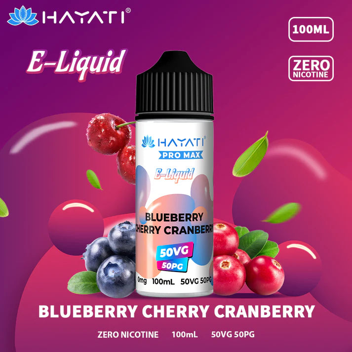 Hayati Pro Max 50/50 Shortfill | 100ml + 2 Nic Shots