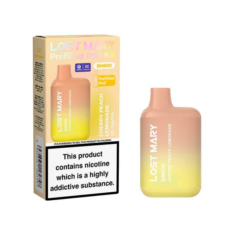 LOST MARY BM600 CHERRY PEACH LEMONADE