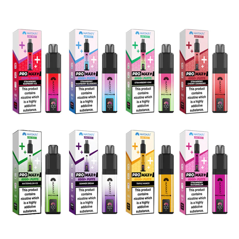 HAYATI PRO MAX+  6000 PUFFS VAPE KIT