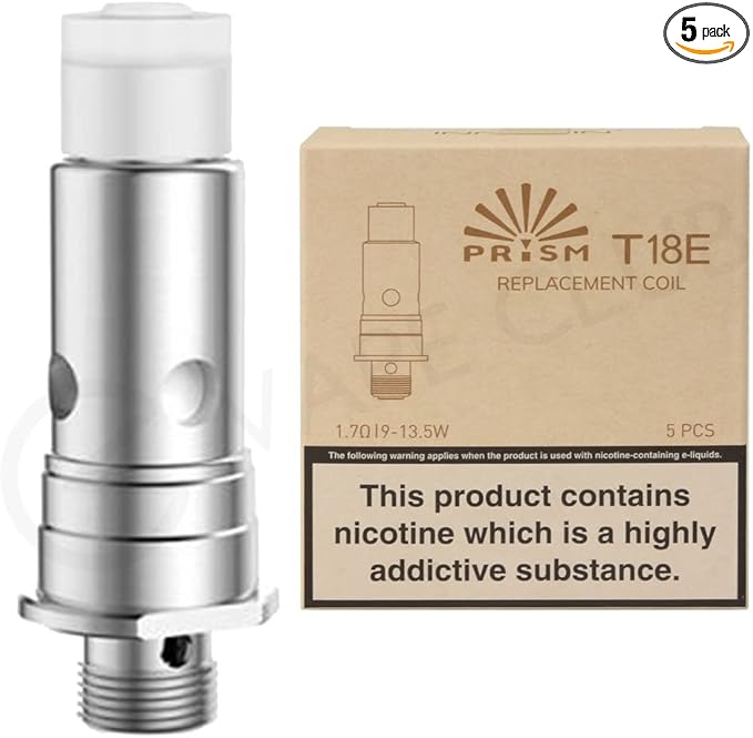 Prism T18E coils