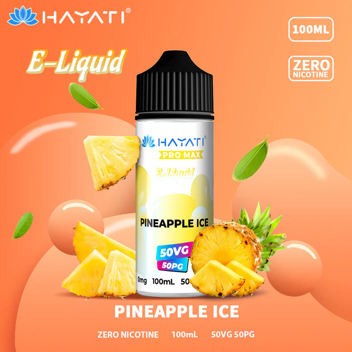 Hayati Pro Max 50/50 Shortfill | 100ml + 2 Nic Shots
