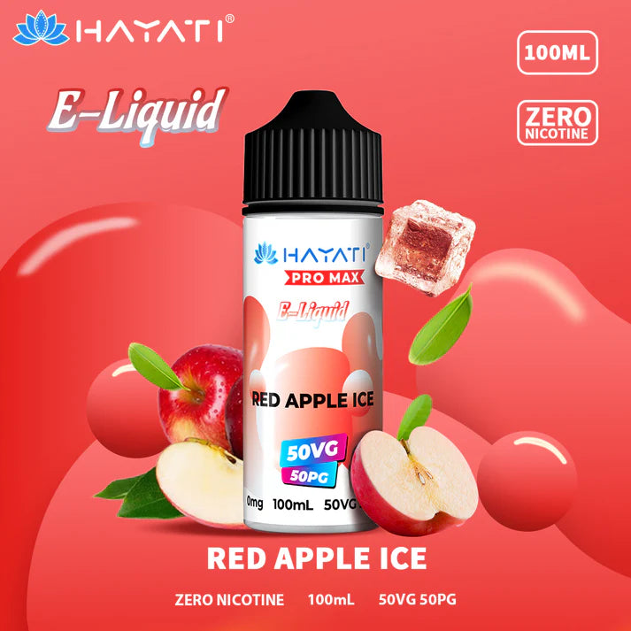 Hayati Pro Max 50/50 Shortfill | 100ml + 2 Nic Shots