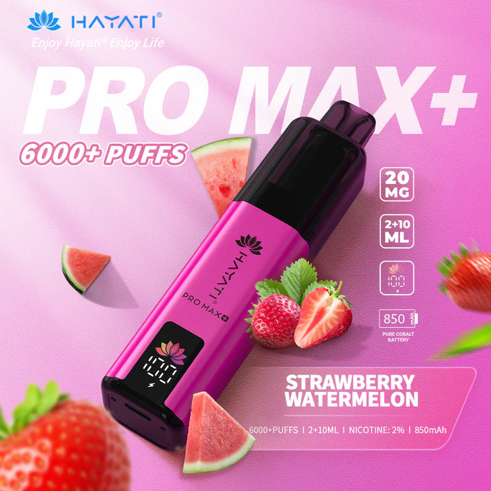 HAYATI PRO MAX+  6000 PUFFS VAPE KIT