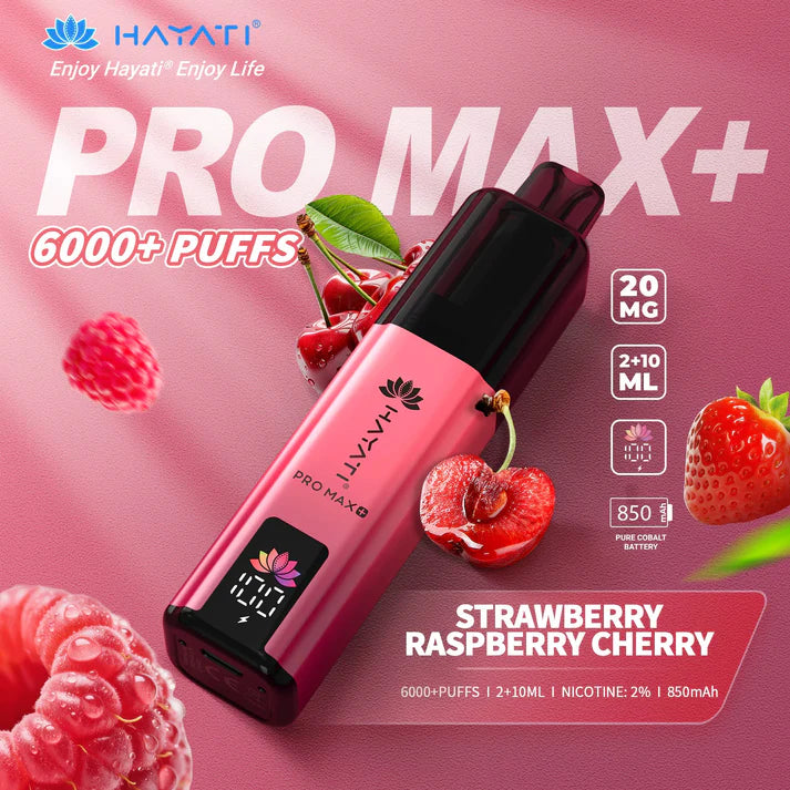 HAYATI PRO MAX+  6000 PUFFS VAPE KIT