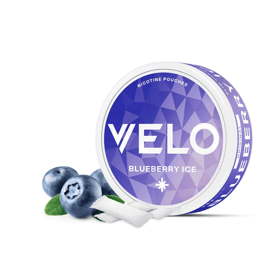 VELO Blueberry Ice Nicotine Pouches