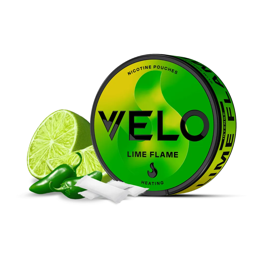 Velo Lime Flame Velo Nicotine Pouches