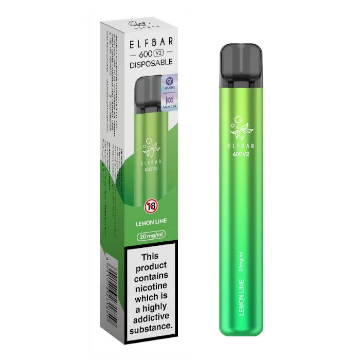 ELFBAR 600 DISP - LEMON LIME