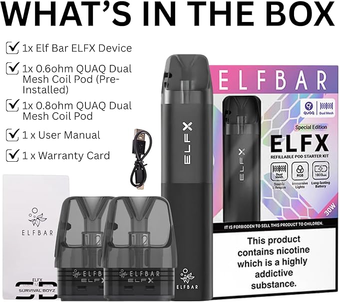 ELFBAR ELFX POD KITS