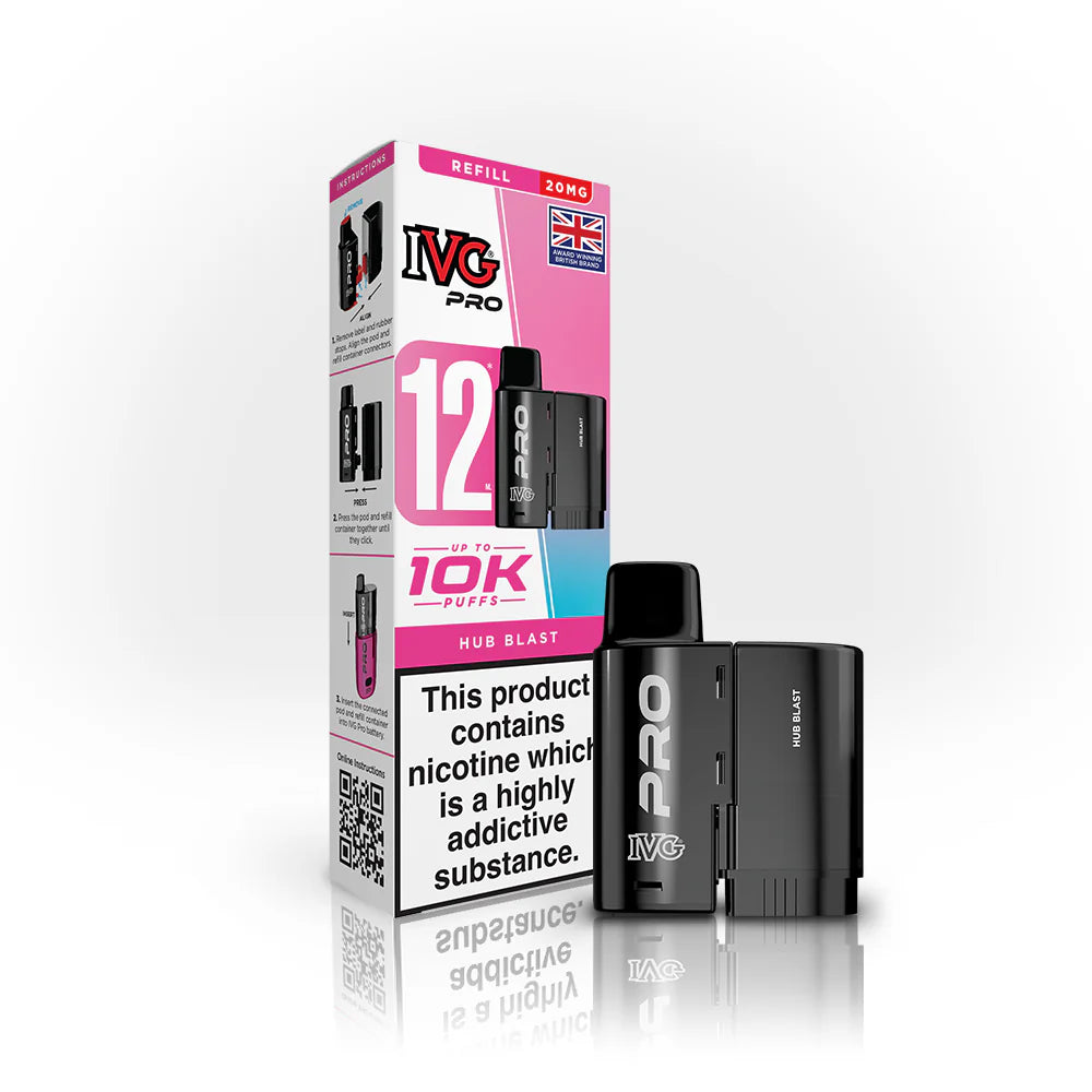 IVG PRO 12 Refill Pod 10K 20mg