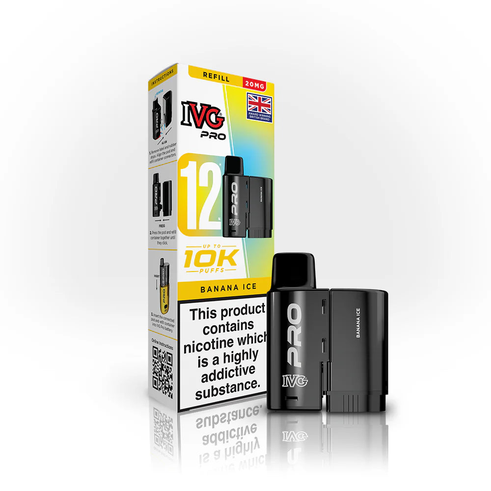 IVG PRO 12 Refill Pod 10K 20mg
