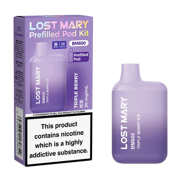 LOST MARY BM600 TRIPLE BERRY ICE