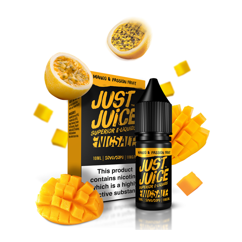 Just Juice SALTS Mango and passion fruit (4635524988994)