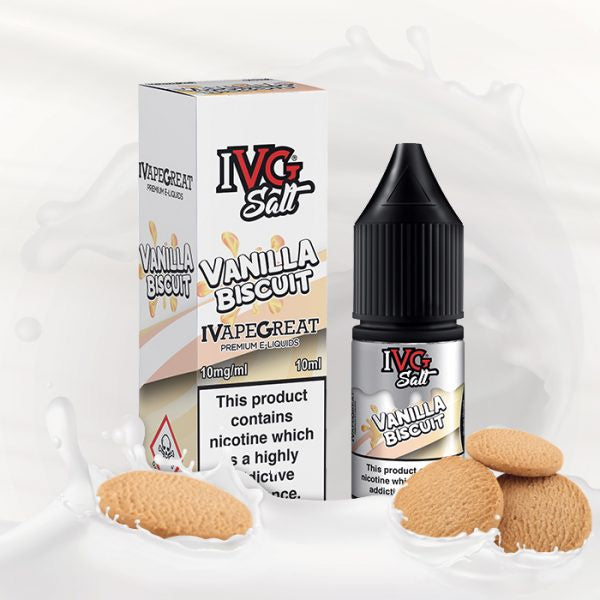 IVG SALT Vanilla Biscuit 10ml (7450291503316)