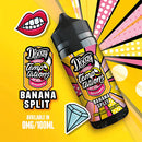 Doozy Temptations Banana Split 100ml Shortfill (7810537324756)