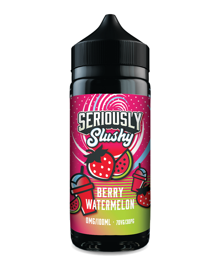 Seriously Slushy Berry Watermelon 100ml Shortfill (6671547400385)