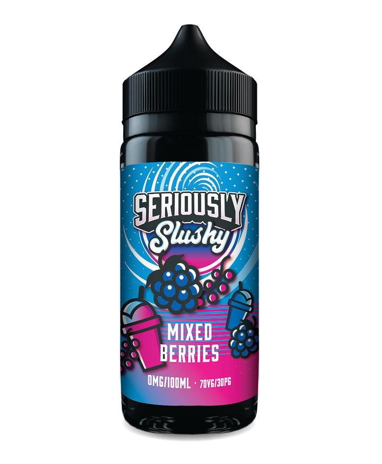 Seriously Slushy Mixed Berries 100ml Shortfill (6671559360705)