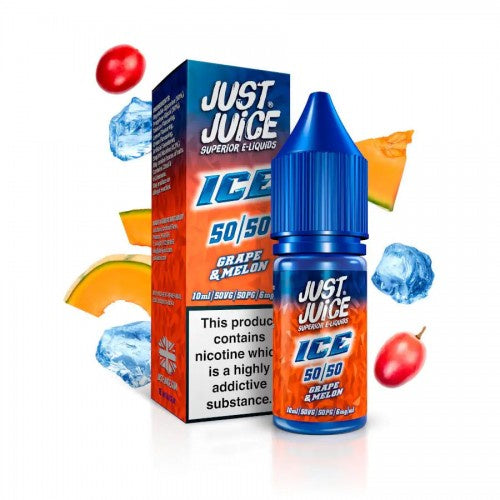 Just Juice Grape and Melon 10ml Nic Salt (7723515150548)